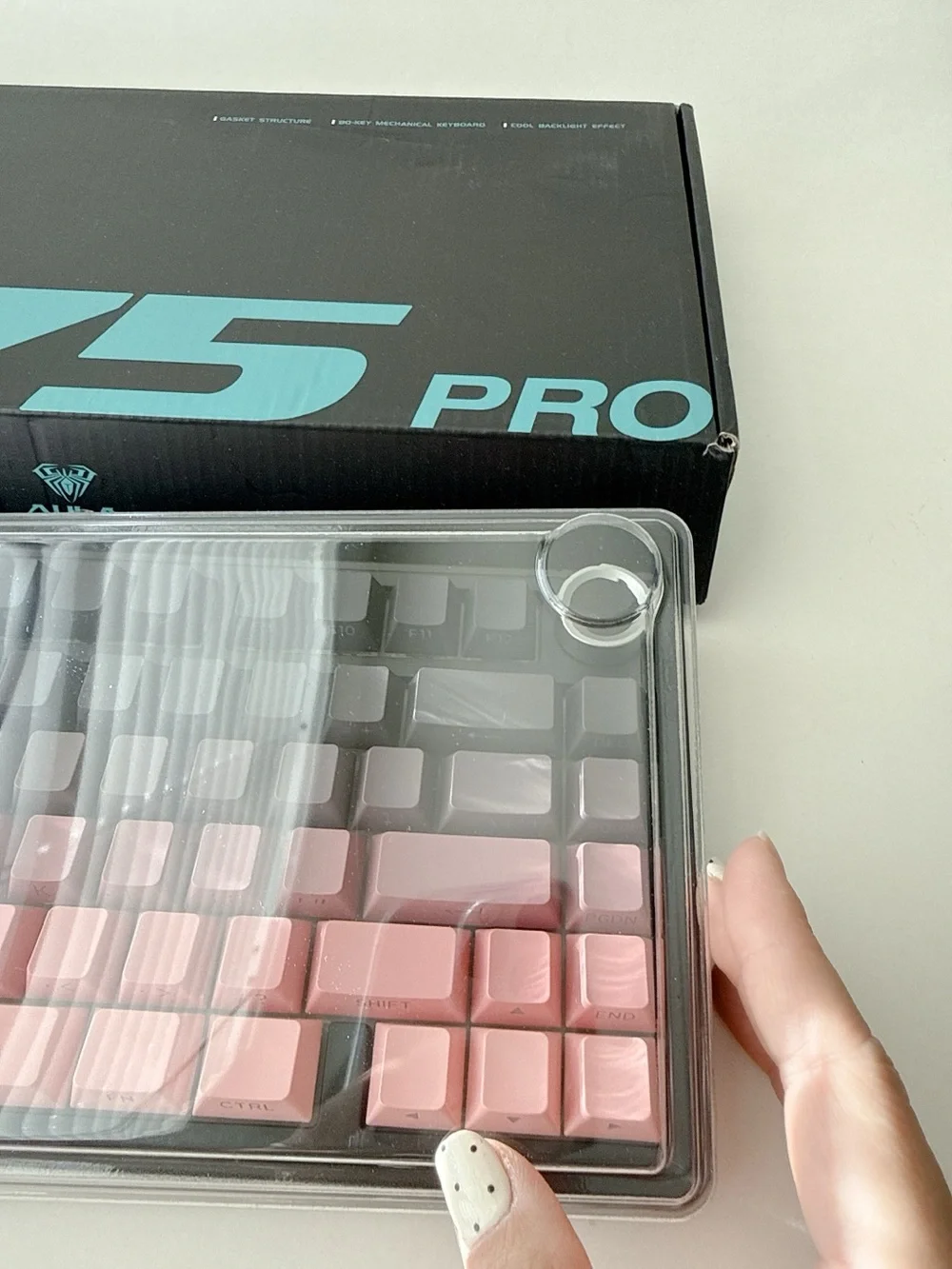 Brand New AULA F75 pro Wireless Keyboard – Creamy Sound, RGB Backlight